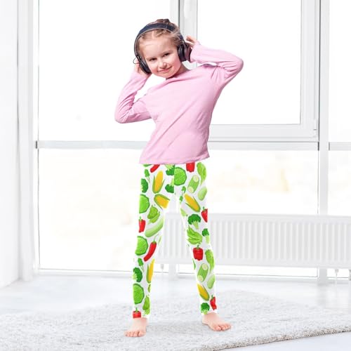 Girls' Leggings Vegetables Kids Yoga Tights Pants 1 Pack 23032284