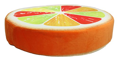 3D Citrus Fruit Slice Memory Foam Pillow Bolster Sofa Cushion Chair Seat Pad Stuffed Home Decor Usa Seller #TOP2