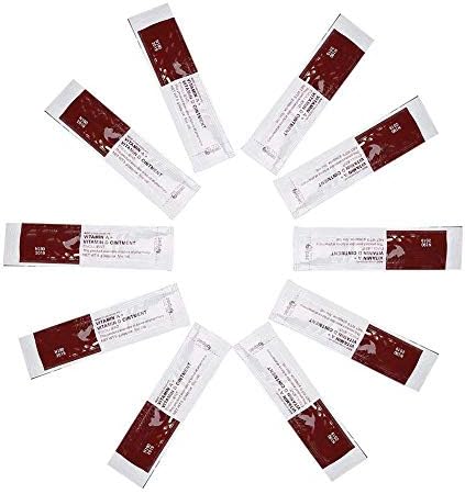 Tattoo Cream, 100 PCS Vitamin A and D Aftercare Cream Anti-stain Ointment for Tattoos for Tattooing Body Art Permanent Makeup Supplies for Tattoo Artists