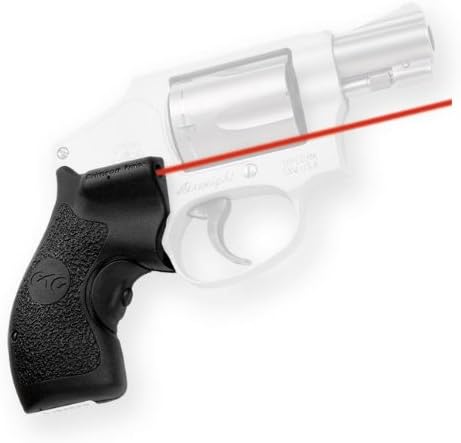 Crimson Trace LG-105 Lasergrips for Smith & Wesson J-Frame (Round Butt) Revolvers