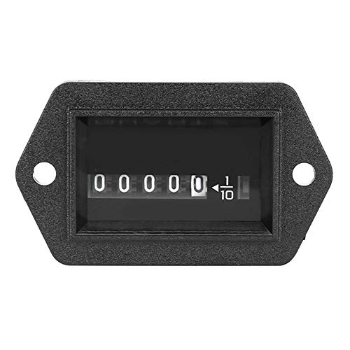 Medidor de horas impermeable IP65 Qqmora para un control duradero en exteriores