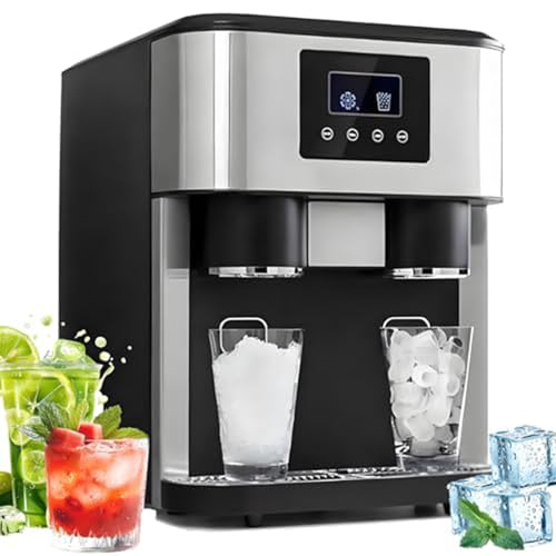 Máquina de Hielo 3 en 1 con Dispensador y Triturador miniatura 1