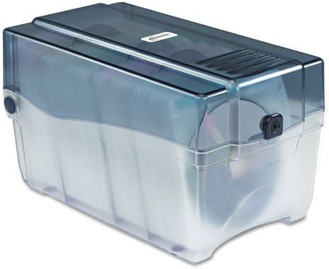 Innovera39502 CD/DVD Storage Case, Holds 150 Disks