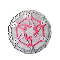 Schijfrem Ultralight 82g 6 Inch 160/180 MM Schijfrem 6 Bouten Rotor Mountainbike Fiets Float Rotor Onderdelen 6 Kleuren Remrotor (Zwart 180 mm