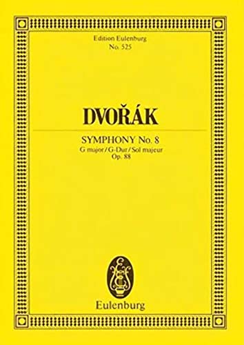 Symphony No. 8 in G Major, Op. 88 (Old No. 4): Study Score