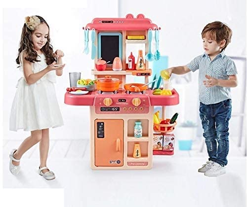 EONWISE Plastic Kitchen Set Toys with 42 Pcs Lights & Sounds, Play Sink with Running Water, Dessert Shelf Toy & Accessories Kitchen Set (Multicolor) (42 Piece Kitchen Set) (B0BW68SLYK) Amazon Price History, Amazon Price Tracker