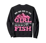 Move Over Boys Fischen Hobby Angel Fischerei Boot Ausflug Sweatshirt