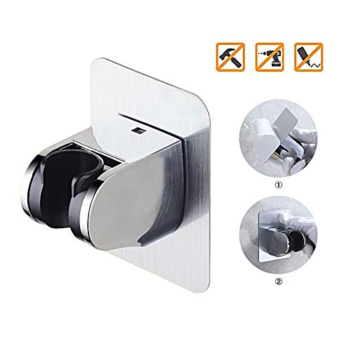 Kaiying Drill-Free High Pressure Handheld Shower Head With On/Off Pause Switch 3 Spray Modes Water Saving Showerhead, Detachable Shower-Head, (G:shower Head (White)+Bracket+Hose) #TOP4