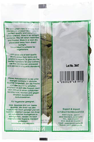 Ngr Curryblätter, ganz, 10g (1 x 10 g Packung)