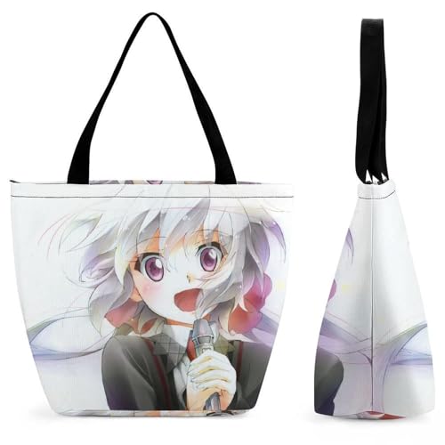 Sac de shopping dessin animé pour femme grand cabas bandoulière voyage 32cm