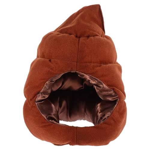 Yardwe Sombrero de Cosplay de Caca de Algodón Suave Gorro Divertido para Fiesta y Carnaval Accesorio de Fotografía para Disfraces y Eventos Temáticos