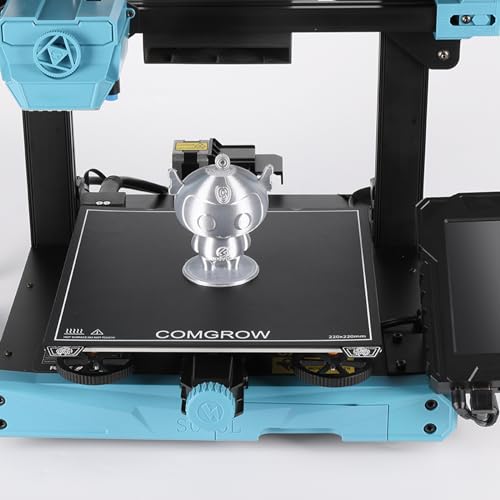 Ender 3 V3 SE Cama térmica magnética dupla face, folha Ender 3 V3 PEI e adesivo magnético com adesiv