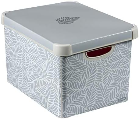 CURVER Deco Stockholm Foliage,White/Green,Large