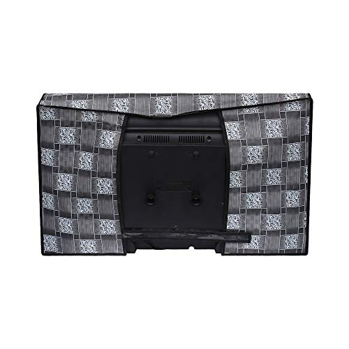 Image of DREAM CARE Double Use - Transparent & Printed Flap - 43 Inches LED TV Cover, Waterproof LED TV Cover for (LG, Samsung, Vu, Mi, Realme, TCL, Croma), SA42