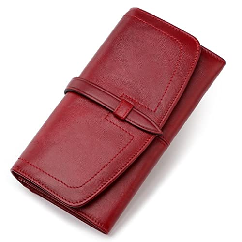 Wallet Women Long Zipper Retro Women Wallet Large Capacity Female Bag