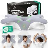 CERVICALFLEX Cuscino Cervicale per Dormire in Memory Foam Comodo Fin dalla Prima Notte - C...