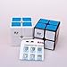 QIYI QIDI 2x2 Cube Puzzle Cube with Stickers - Speedy (White)