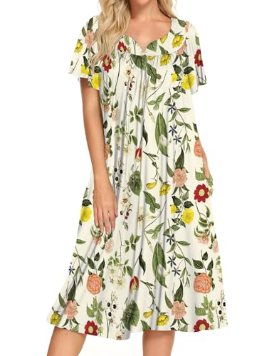 Patio Dress Moomoo for Women Anthony Richards House Dresses with Pockets Loungewear