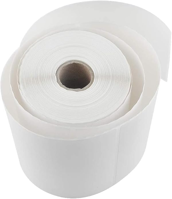 L LIKED 1000 PCS 4"x 6" Direct Thermal Labels Strong Adhesive White Perforated Shipping Label, Compatible with Zebra, Rollo, Jadens, Nelko, 250 Labels per Roll, 4 Rolls by L LIKED - Image 5