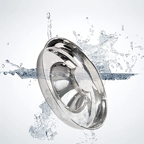 Soujoy 2 Pack Stainless Steel Puppy Bowls, Pet Slow Feeder Bowls, Non-Skid Dog Food And Water Bowl, Feeding Weaning For Small Medium Large Dogs, Cat, Pets #TOP3