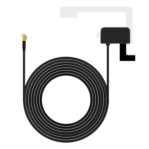 DAB Antenna SMB, DAB+ Radio Aerial Antenna with 3meter Cable and Glass Mount for Pioneer Clarion JVC Kenwood Alpine DAB Antenna SMB, DAB+ Radio Aerial Antenna with 3meter Cable and Glass Mount for Pioneer Clarion JVC Kenwood Alpine