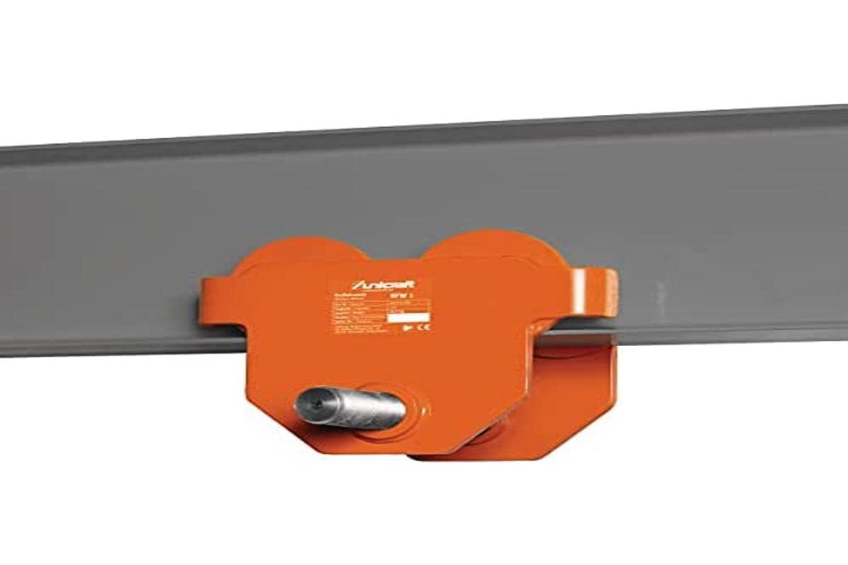 UNICRAFT 6171701 Unicraft série RFW Modèle RFW 1 chariot de polypaste, 300 x 238 x 183 mm, capacité max. 1 T.