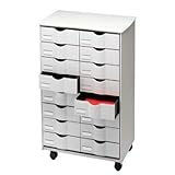 Paperflow Schubladenrollwagen/DT162.02 B580xH715xT343 mm grau 16 Schübe