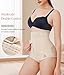 MERYOSZ Butt Lifting Panties High Waisted Tummy Control Shapewear for Women Waist Trainer Mesh Body Shaper Underwear (Beige,X-Large)