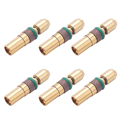 GYSURYB - Cabeza de pistón de tres pistones de cobre para piezas de pistón de bomba, 6 mm 30 Mpa