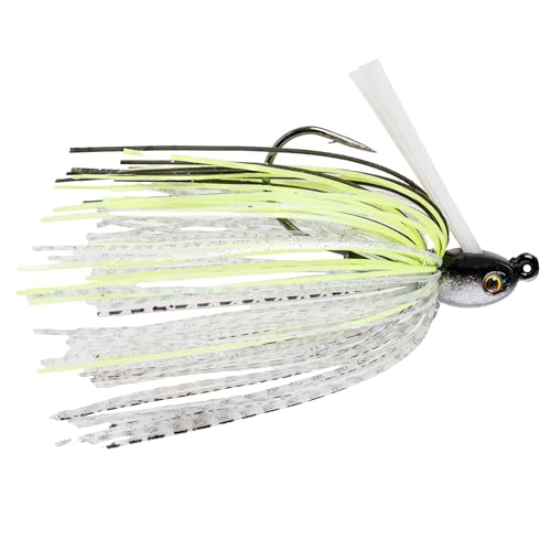 Swim jig Strike King en tungstène pour pêcher en float-tube dans les herbiers