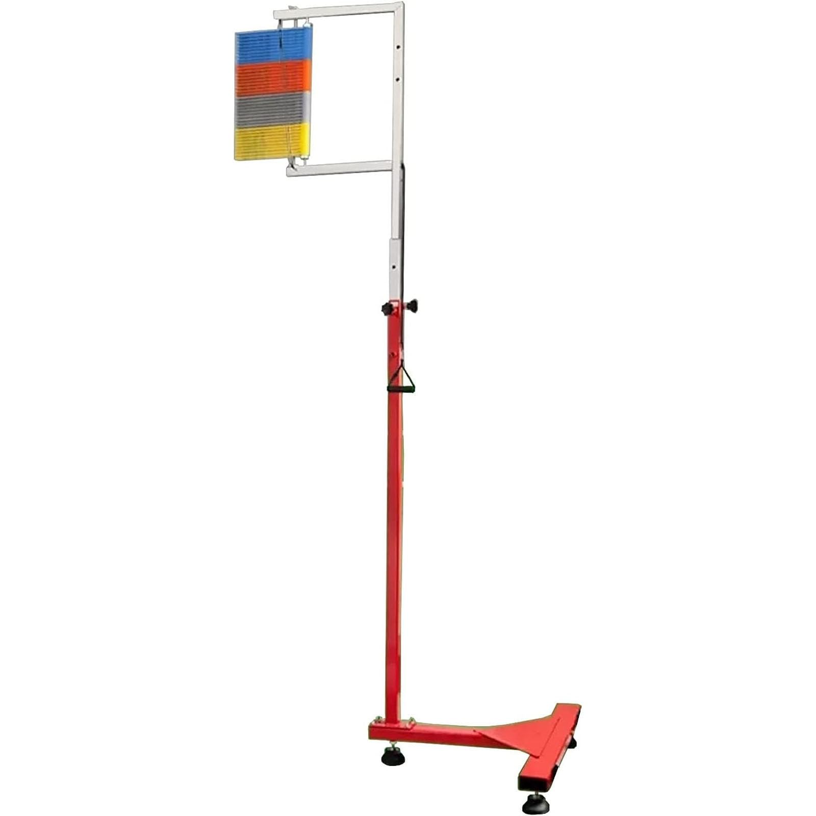 Urządzenie do pomiaru wysokości skoku w zakresie 5,5-11,8 stopy, tester skoku pionowego ze stabilną podstawą, narzędzie do pomiaru wysokości skoku pionowego, pomoc treningowa do siatkówki/koszykówki