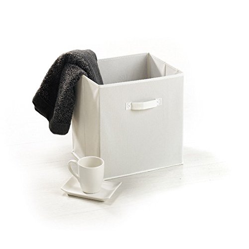 Modul'Home 6RAN787BC Korb aus Faserstoff, 33 x 26,5 x 35,5 cm, weiß, HT35,5xP26,5xL33cm Cover