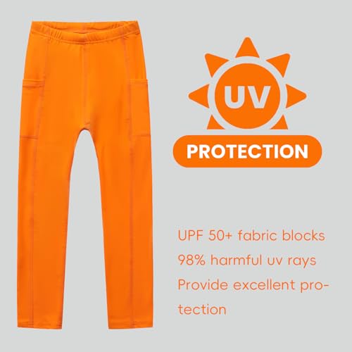 Image of UPF 50+ Kid's Swim Pants Swim Leggings for Boys and Girls Sun Protective