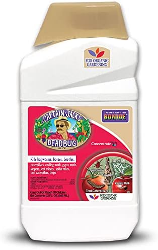 Bonide Captain Jack's Deadbug Brew, 32 oz Concentrate Outdoor Insecticide and Mite Killer for Organic Gardening, 2 lbs