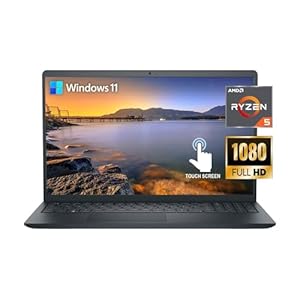 Dell Inspiron 15 3535 – Computadora portátil de negocios FHD con pantalla táctil de 15.6 pulgadas, procesador AMD Ryzen 5 7530U (Beats i7-1165G7) 16 GB RAM 512 GB PCIe SSD USB-C, WI-FI, Bluetooth,