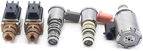 Shift Solenoid, 5PCS A & B Transmission Shift Solenoid EPC TCC Solenoid for GM 4L60E Model Automatic Transmission (4L60E Solenoid 03-05)