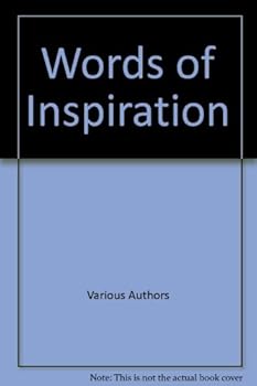 Hardcover Words of Inspiration Book