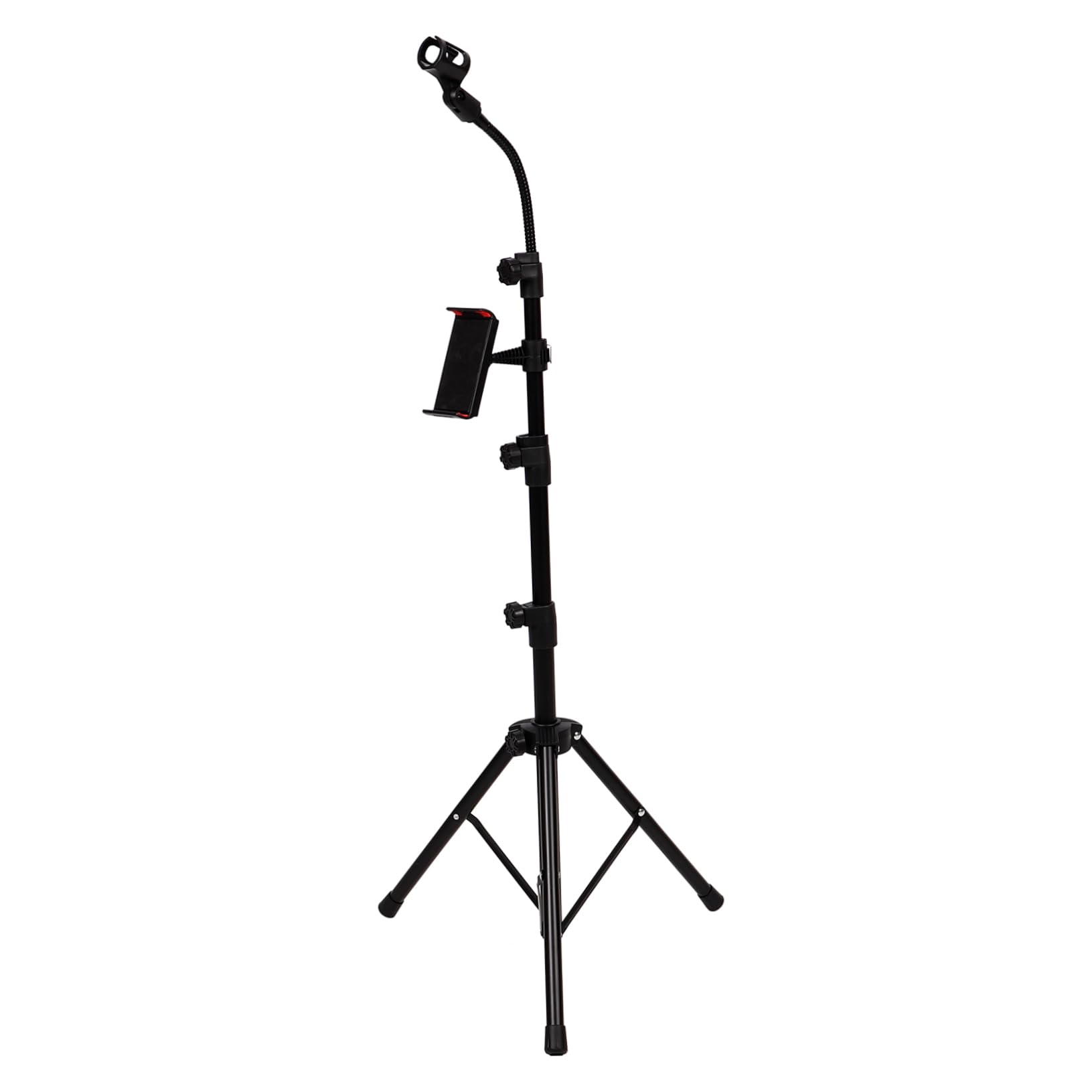 Toyvian 1 zestaw stojaków mikrofonowych tripod do leżanki tarasowej kabel managament stojak na trzy nogi uniwersalny uchwyt mikrofonowy statyw teleskopowy statyw mikrofonowy wsparcie mikrofonu metal