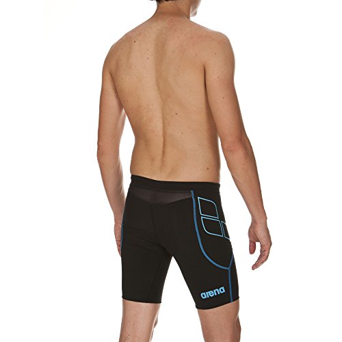 Bermuda Masc Para Triathlon Arena Trijammer St Preto/Azul Tam G