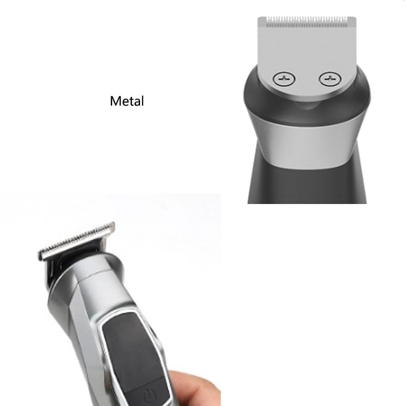 Kit cortapelos multifuncional de metal lavable para evitar la irritación 7