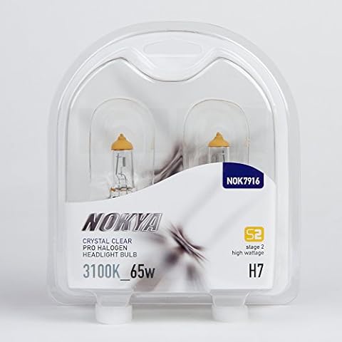 Nokya Clear 3100K H7 High Wattage Headlight Bulbs 65W (Stage 2) - NOK7916 Cover