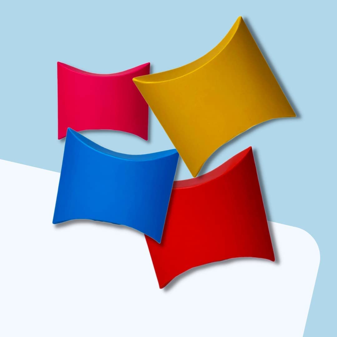 Gift boxes,box for gifts,Fancy Favor box,Favor Gift Boxes,Party Petite Pillow Boxes,Kids party gift bag,candy box,birthday party decoration boxes20 pck(Multicolor)