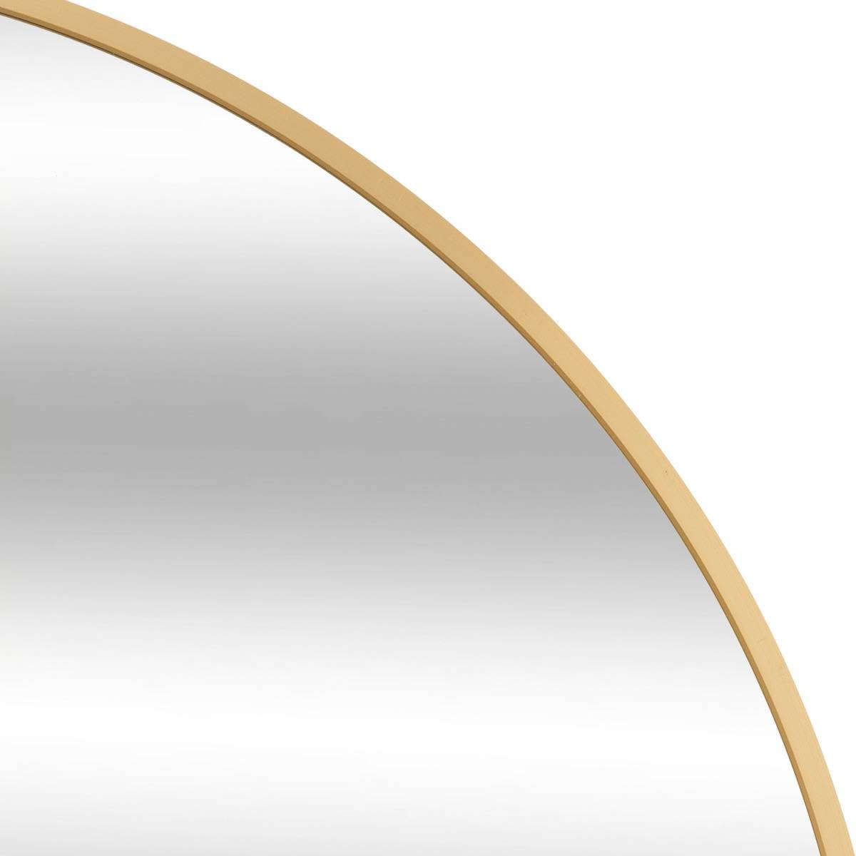 Atmosphera - Miroir Rond Alice métal D70cm - Doré