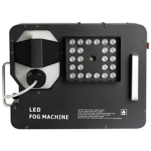 Máquina de humo para escenario 3 en 1 1500W con 24 LED miniatura 4