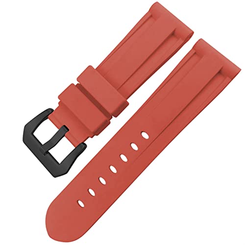 Fermoir de montre en caoutchouc de rechange anti-perte pour bracelet silicone