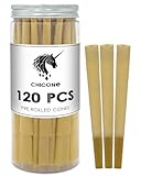 Generic CooCone King Size Rolling Papers | Pre Rolled Cones | 120 Pack | Slow Burning | Natural Fibers | Easy to Use and Convenient