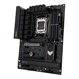 ASUS TUF GAMING B850-PLUS WIFI AMD ATX motherboard, 14+2+1 80A DrMOS power stages, DDR5, PCIe 5.0 Ready, 3xM.2 slots, Wi-Fi 7, Realtek 2.5Gb Ethernet, DisplayPort, HDMI, USB 20Gbps Type-C, Aura Sync - 4
