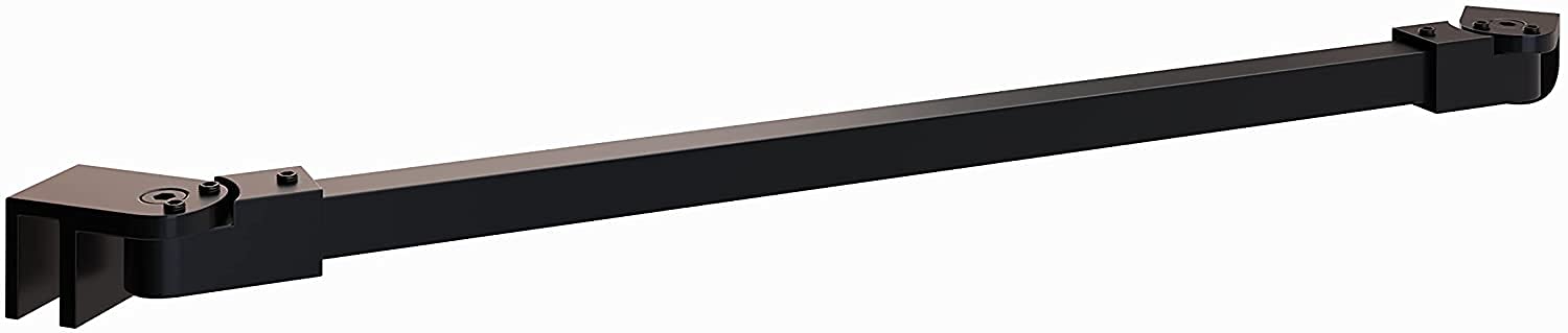 Barra stabilizzatrice/ringhiera per pareti doccia in vetro e stabilizzatore di Walk in Lunghezza: 48 cm Spessore del vetro fino a 10 mm - 24BM