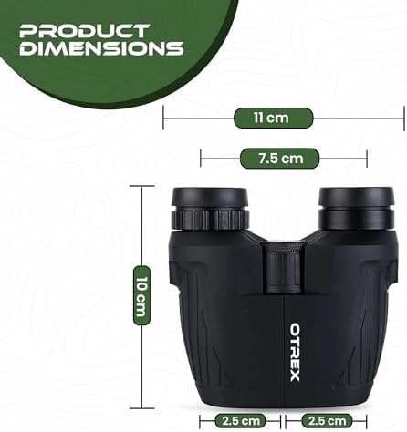 Miniatura 7 de Prismáticos de 12 x 25 para adultos y niños  Binoculares compactos grandes, prismáticos impermeables de alta potencia para observación de aves,