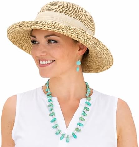 Hats Scarves & More Sun Hat for Women Adjustable for Small to Med...